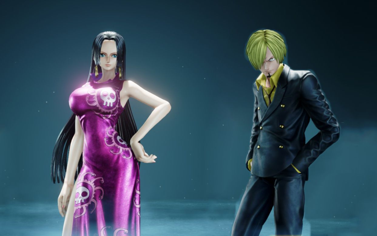 不打女人的山治vs女帝汉考克_哔哩哔哩_bilibili