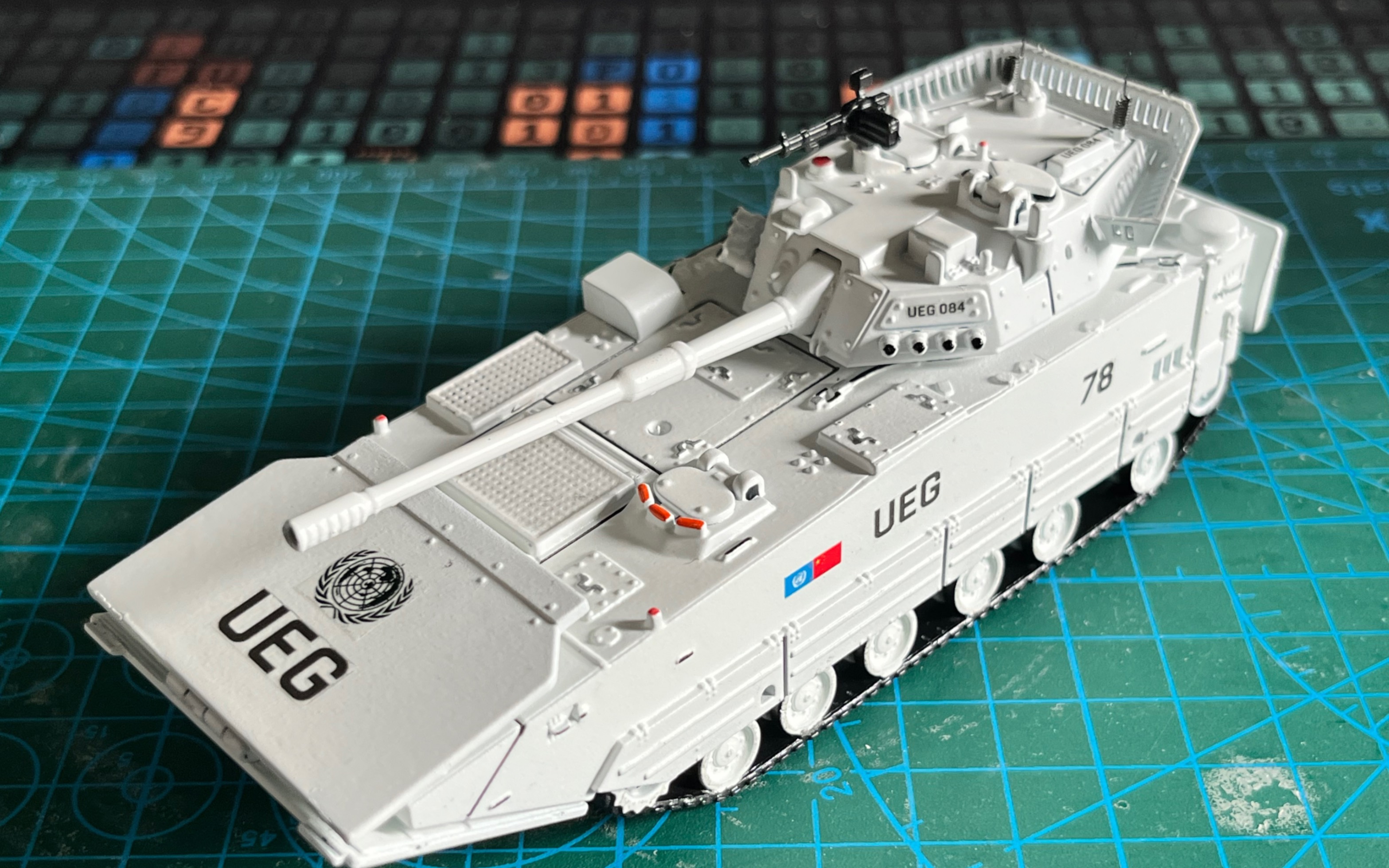 ztd-05两栖装甲突击车 流浪地球ueg涂装