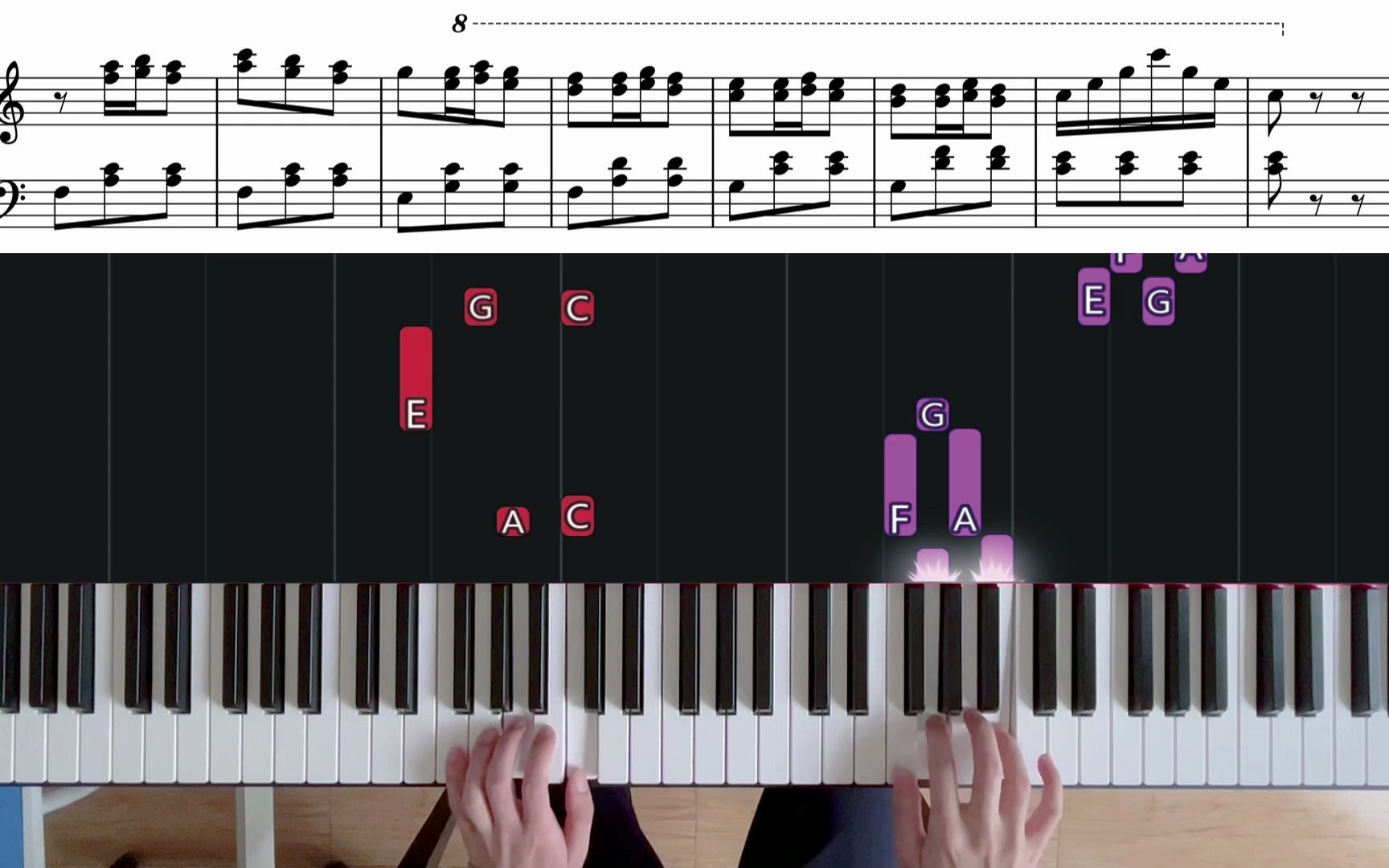 钢琴基本功练习车尔尼599第46条教学