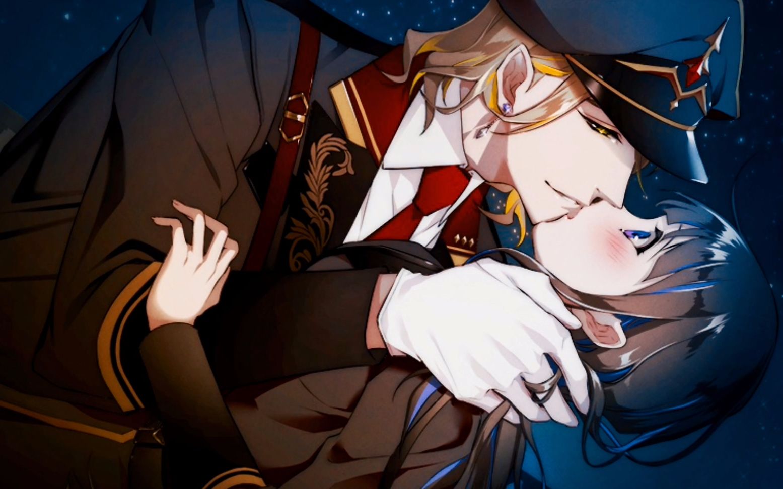 禁欲诱惑军服降临monochromewizard黒の讃歌白の镇魂歌cg