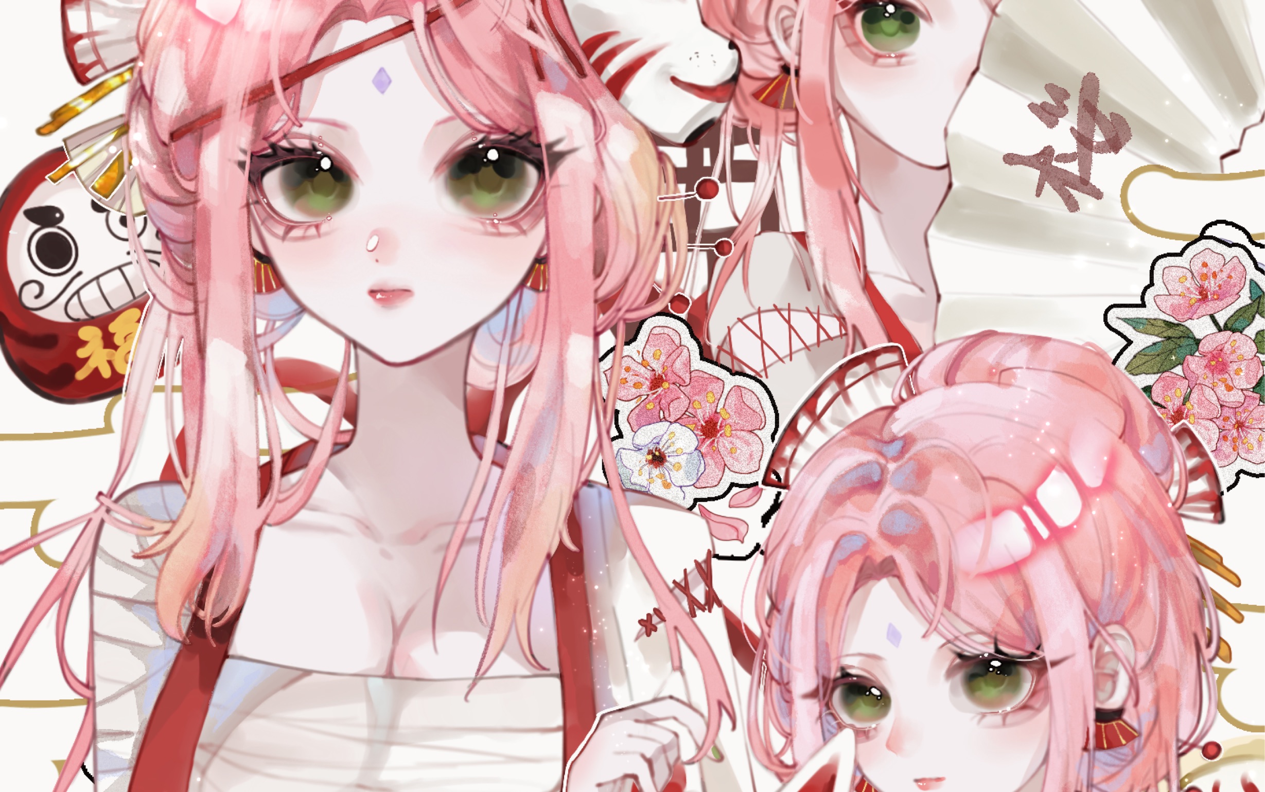 【绘画过程】摸鱼页