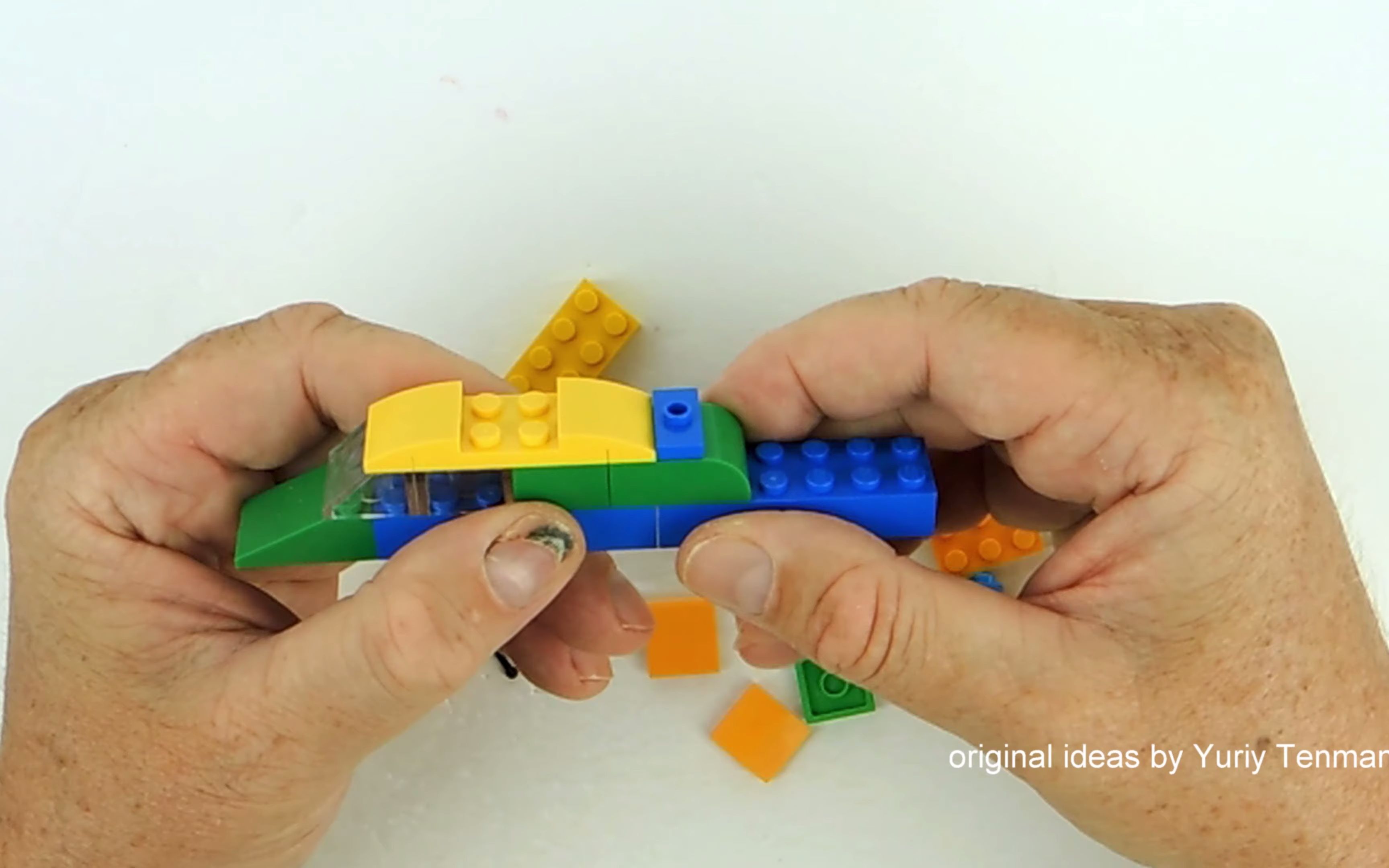 乐高11014拼搭:波音747飞机