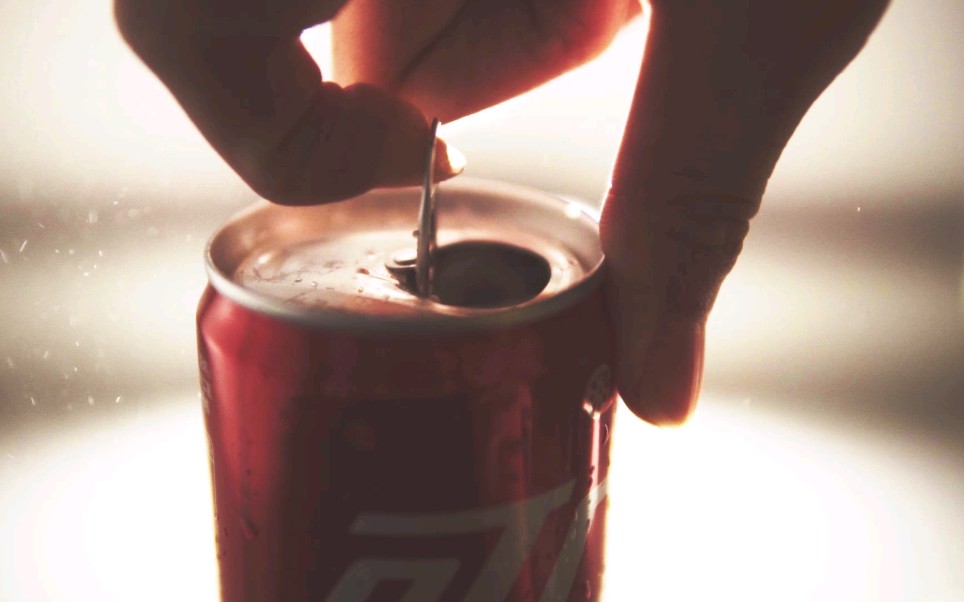 可口可乐的"开瓶"视频