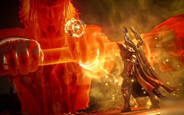 唐昊大战金鳄斗罗,施展大须弥锤