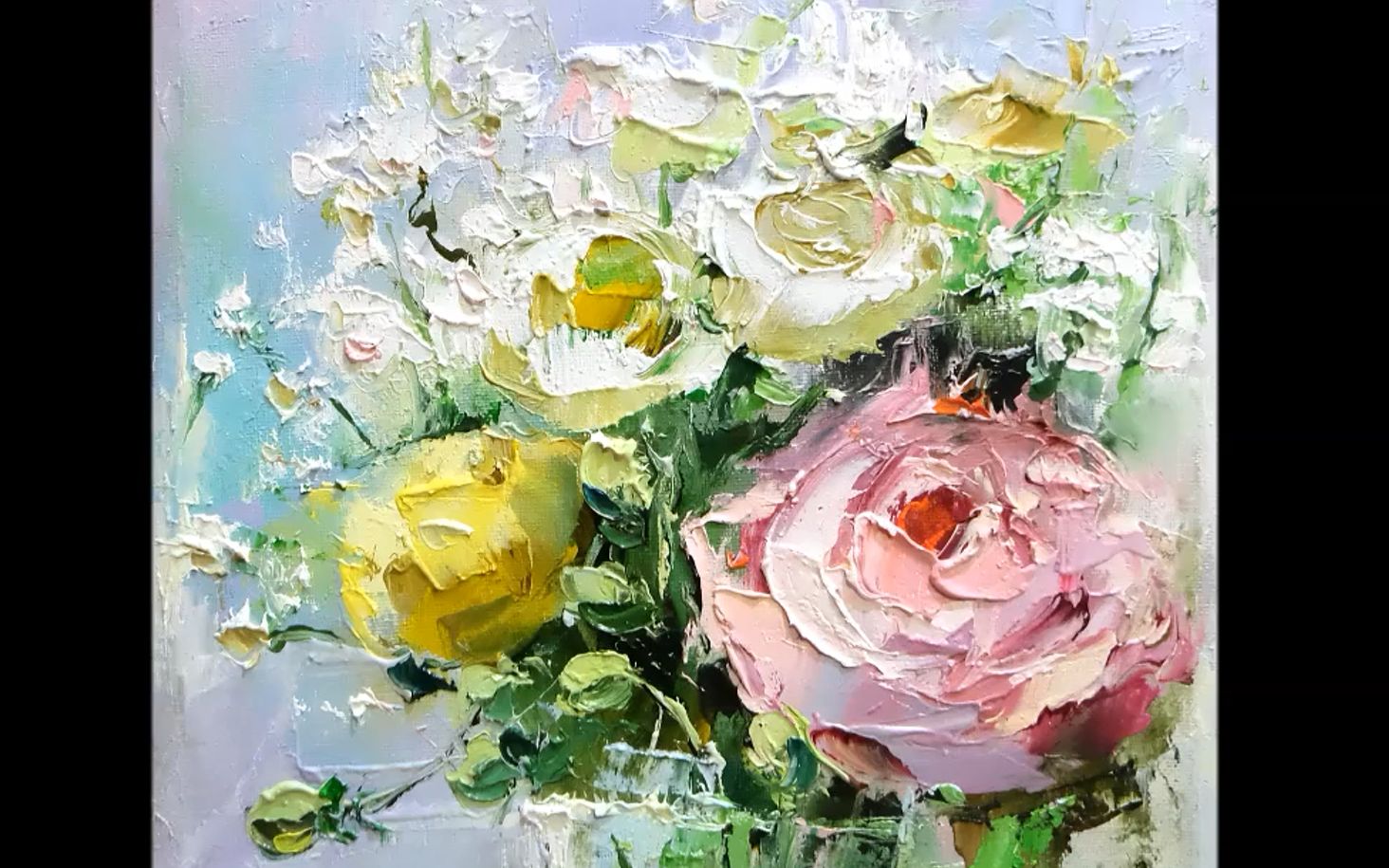 油画/丙烯---花卉