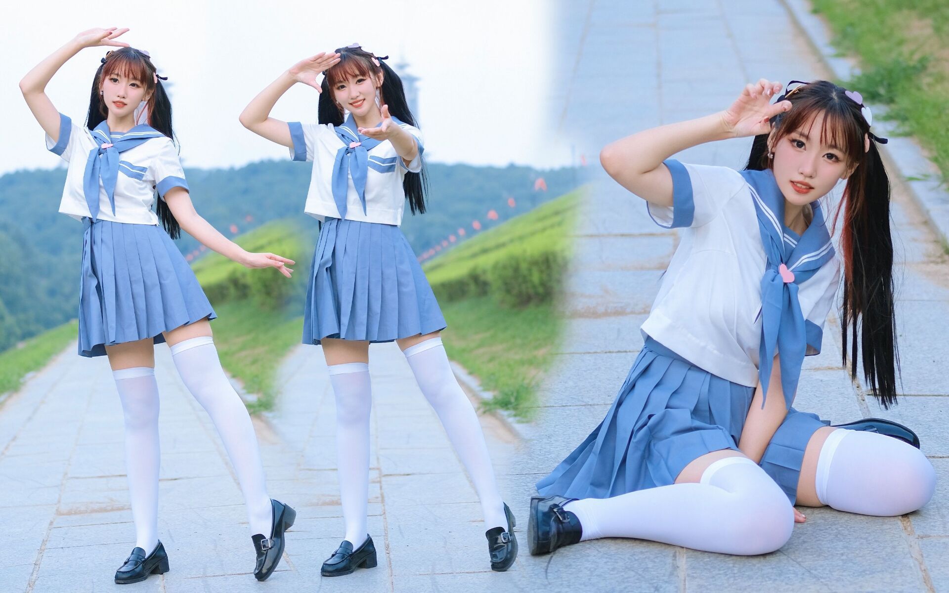 双马尾jk妹妹翻跳忧郁的心情~【陶陶】【4k】_哔哩哔哩_bilibili