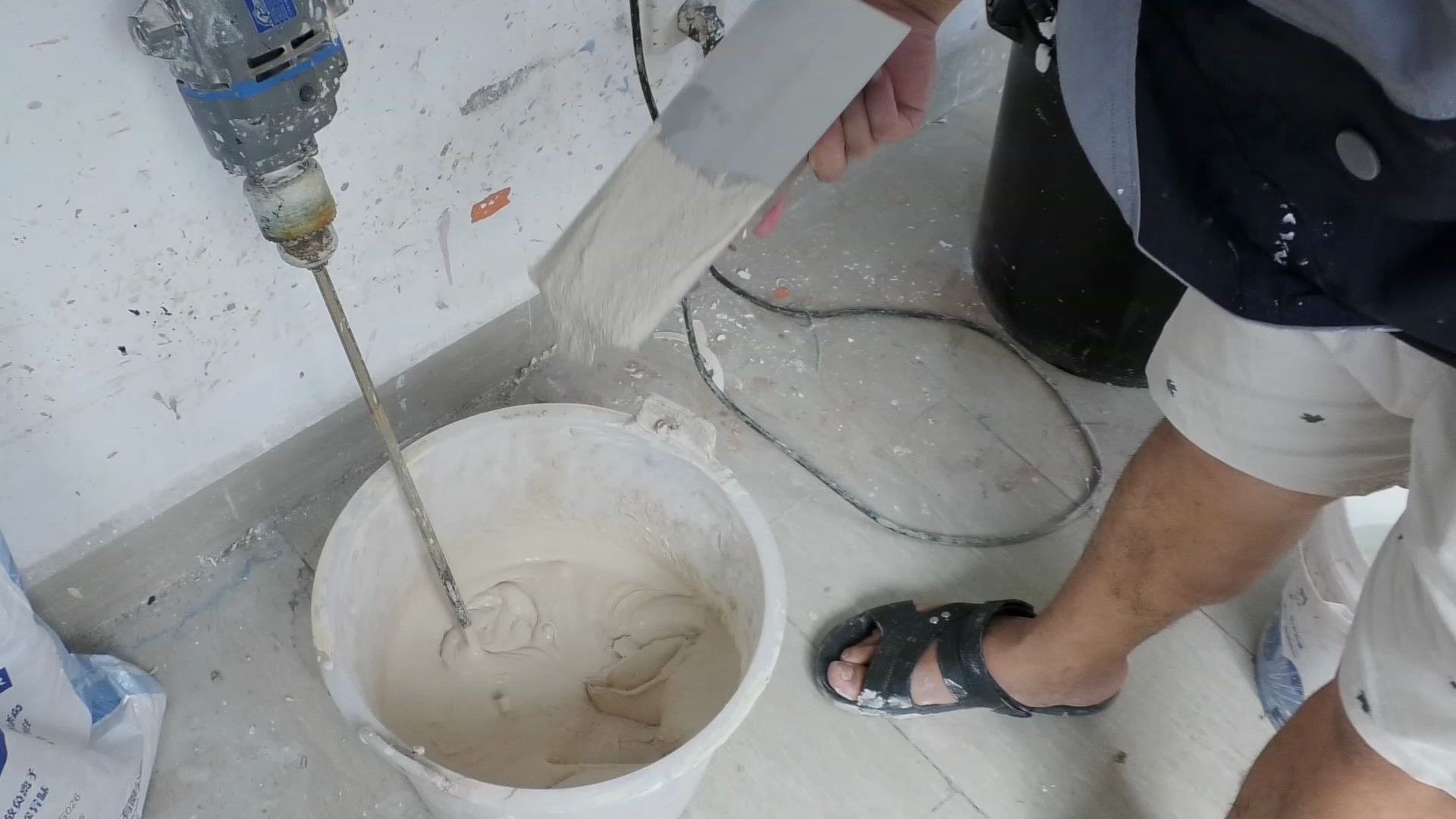 贝壳粉丝絮墙面施工工艺