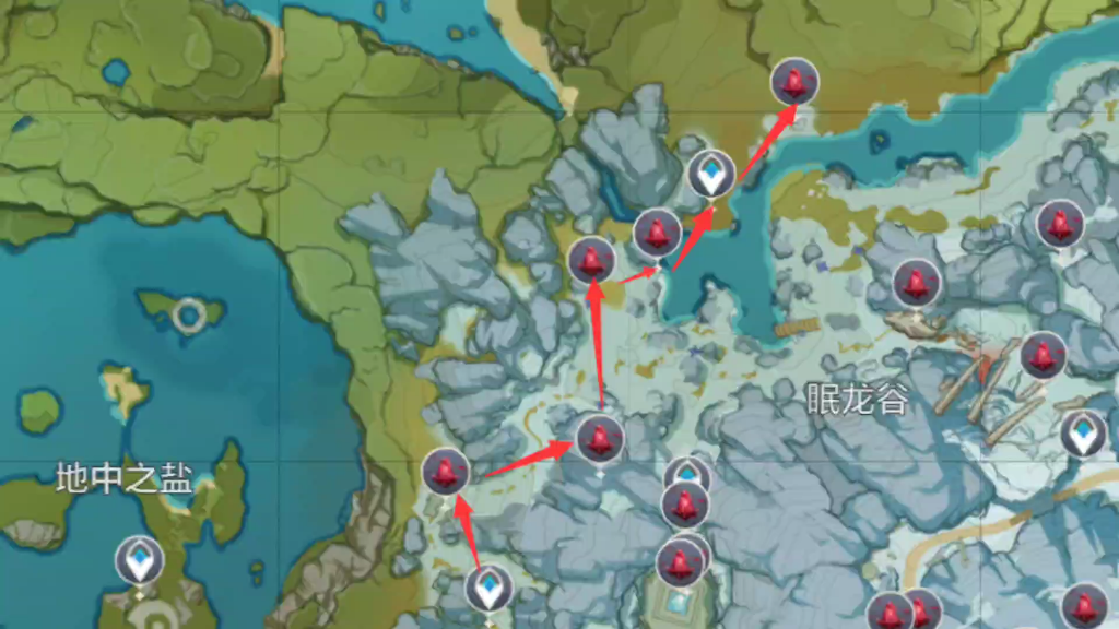 原神雪山全神瞳第一期