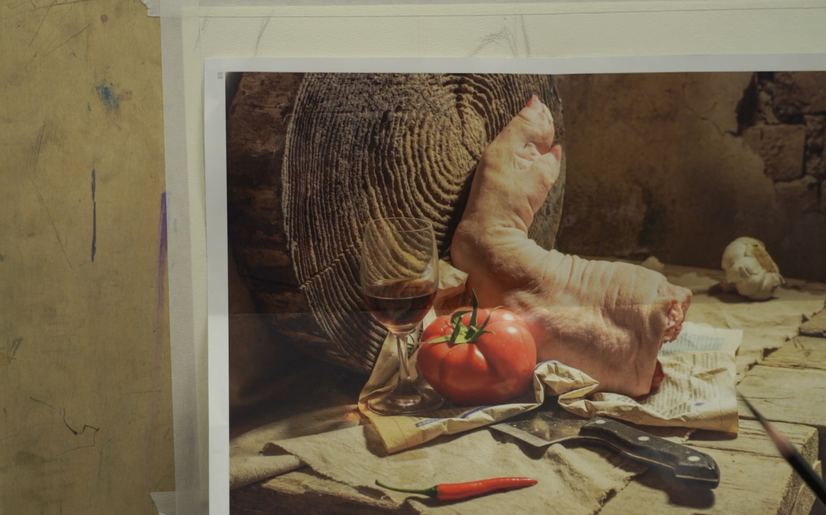 素描静物〕论猪蹄的多种烹饪技巧1_哔哩哔哩_bilibili