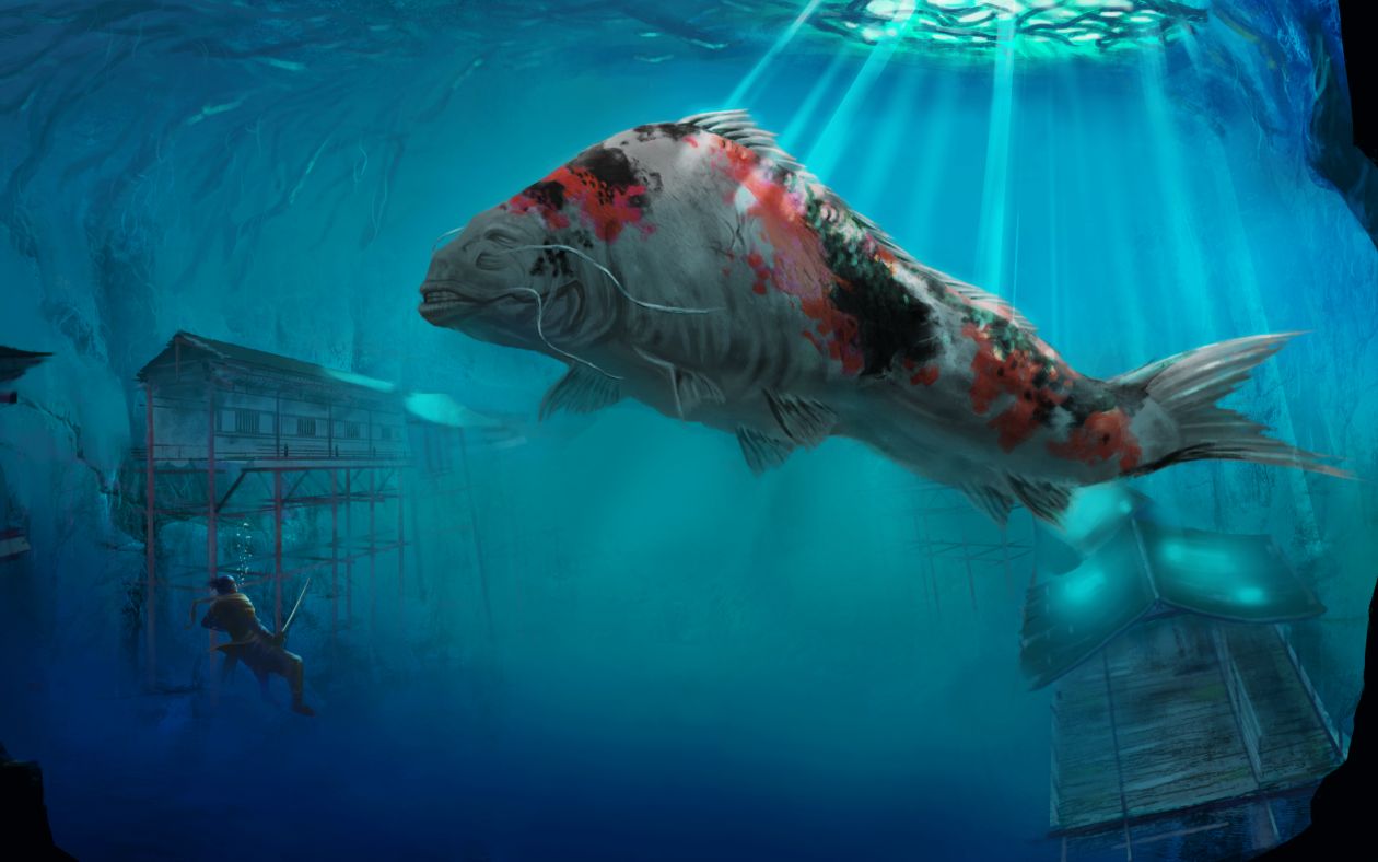 【只狼】2分钟 源之宫水底ptsd大胜利【小宇酱】4399童年阴影!