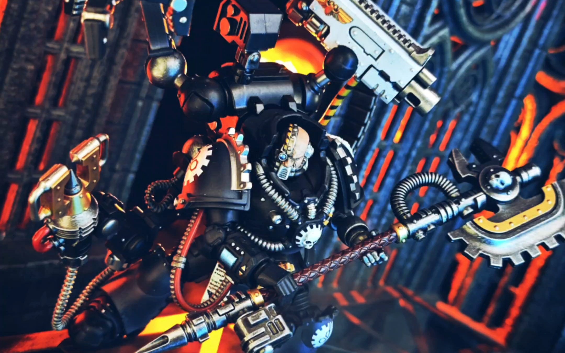 暗源 战锤40k 钢铁之手 铁父 费洛斯