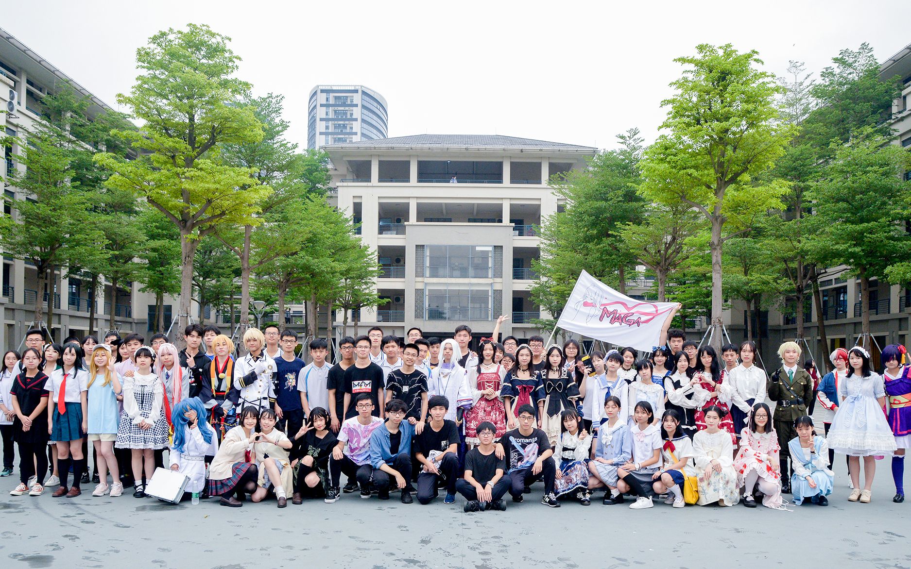 【顺德一中社团文化节x顺德五校联谊】百人宅舞—交织together