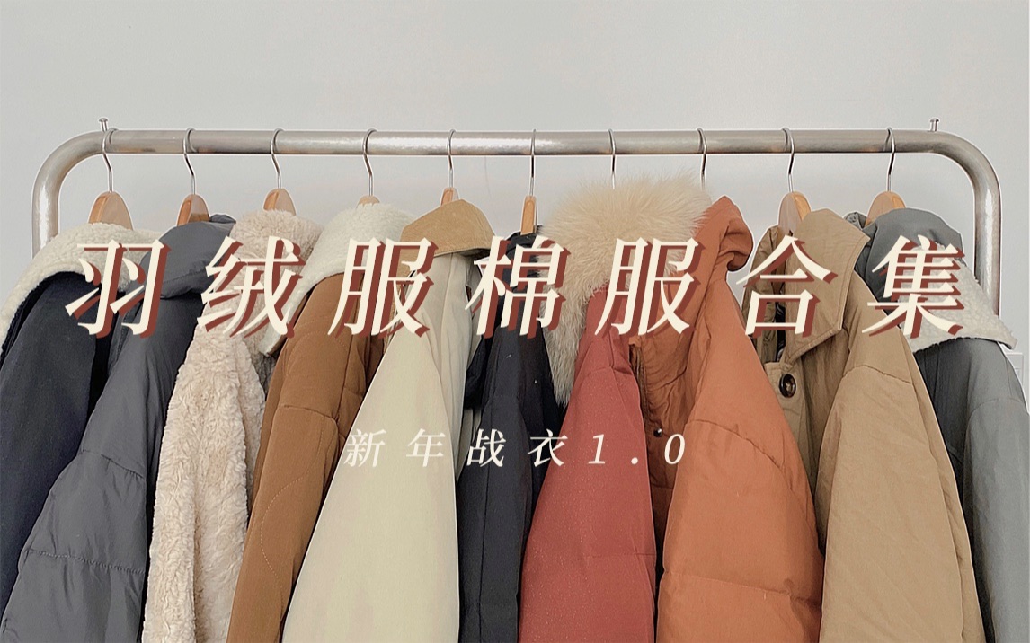 新年战衣1.0 | 羽绒服棉服合集 | 保暖第一 降温必备 冬季厚外套分享 【不辣】哔哩哔哩bilibili