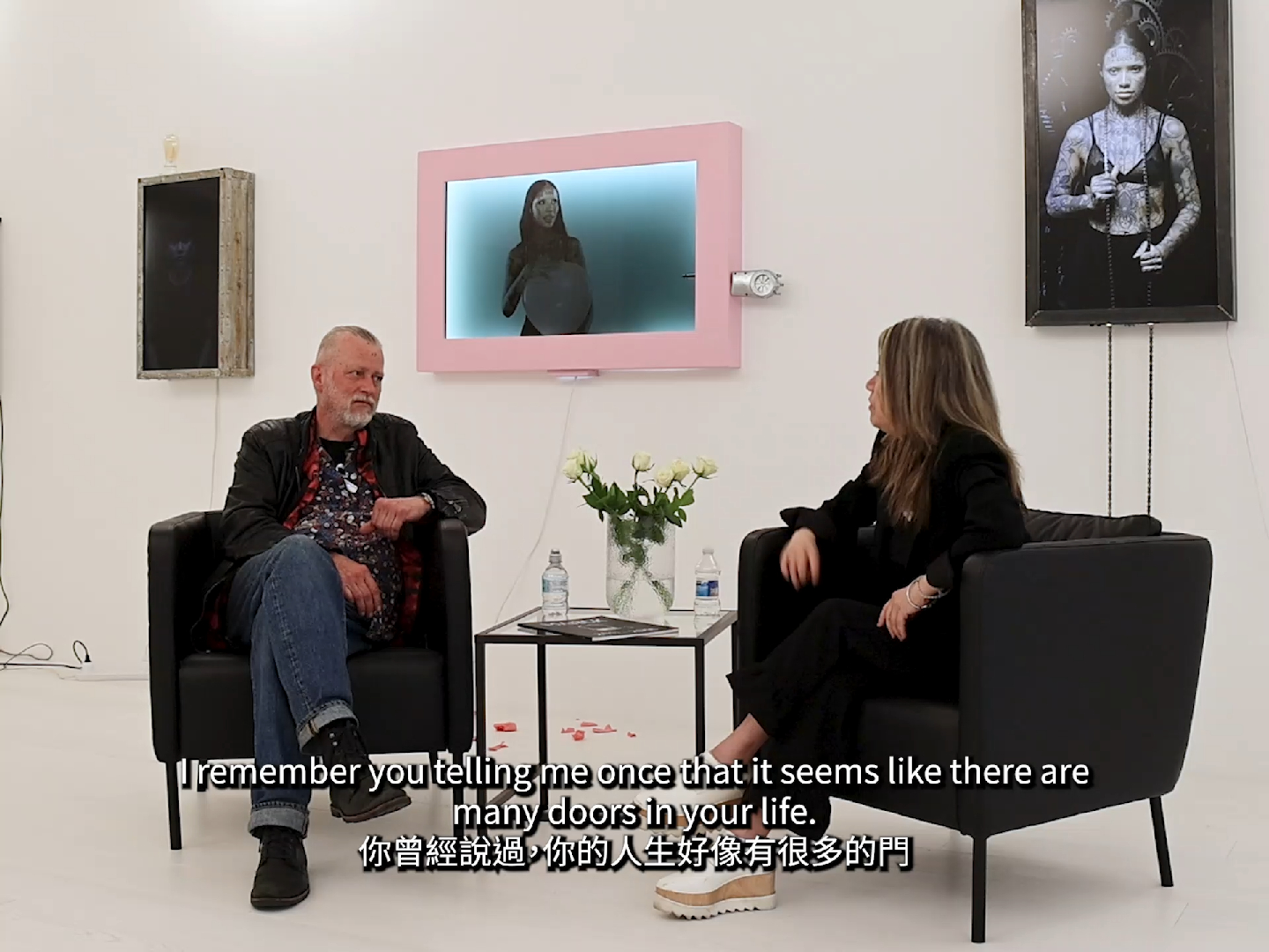 elsa wang 对话 marck 马克