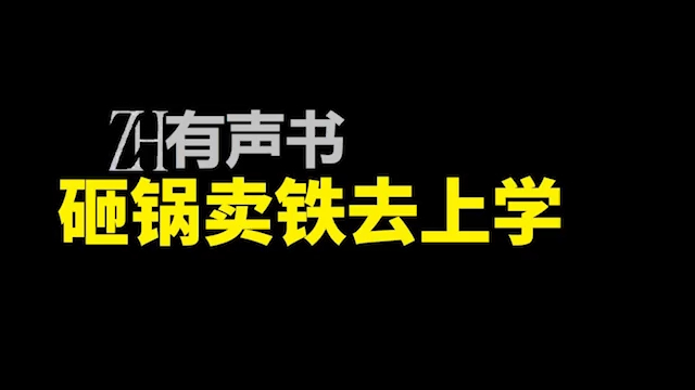 [图]ZH有声书：砸锅卖铁去上学-_6