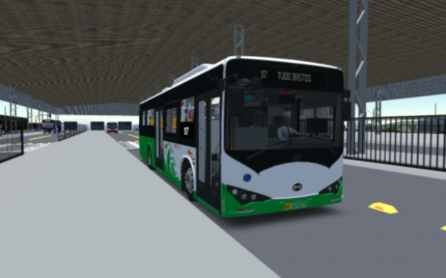 [生日作][喜提新车]pbsc25:驾驶bydk8跳窗版(青岛公交涂装)在rmbs3.