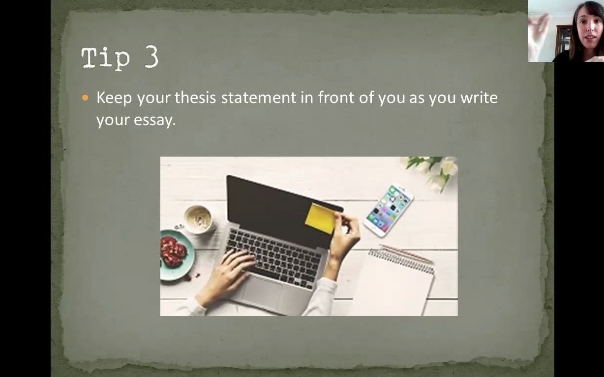 Thesis Statement Tips哔哩哔哩bilibili