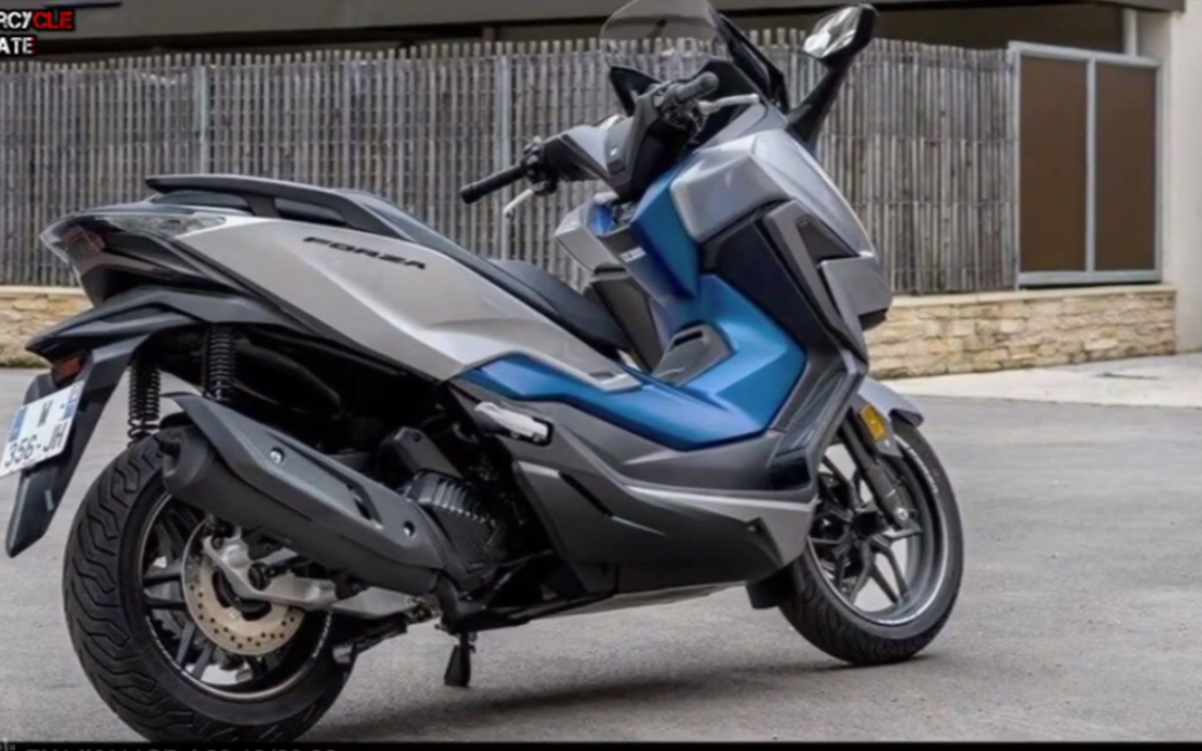 新本田佛沙honda forza 125踏板摩托,小马拉大车=实力_哔哩哔哩_bili