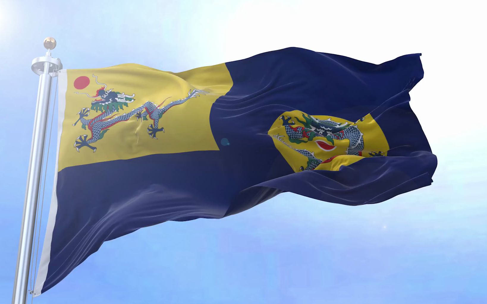 北洋水师蓝船旗