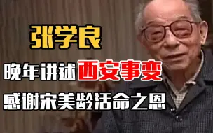 Tải video: 张学良晚年讲述西安事变，回忆杨虎城遭遇，感谢宋美龄活命之恩