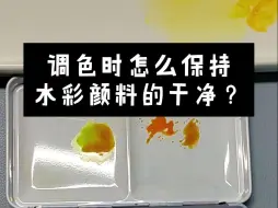 Tải video: 分享一个调色时保持颜料干净的小技巧