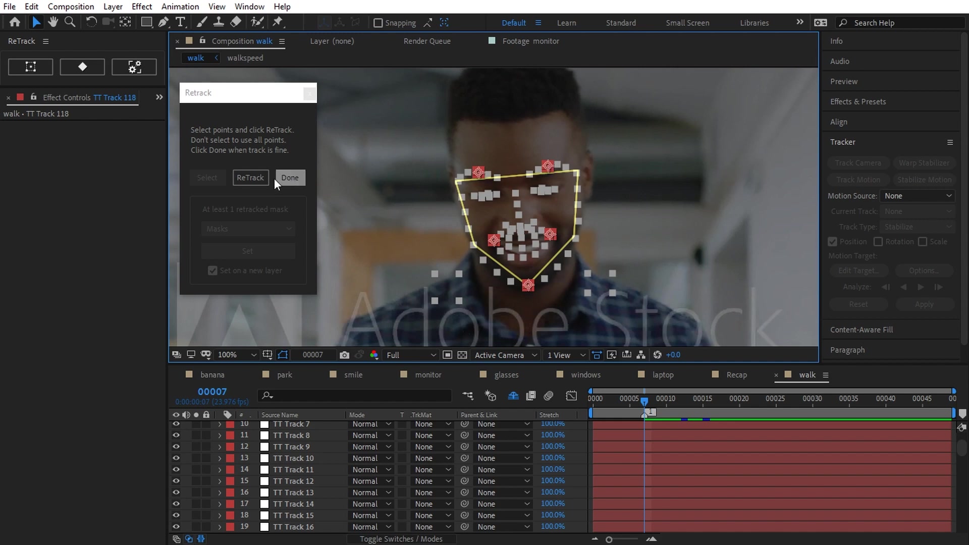 ae脚本重新运动跟踪引擎编辑器脚本调整不良跟踪镜头retrackforafter