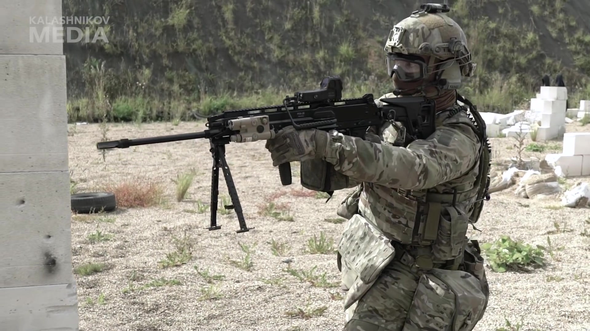 俄罗斯新轻机枪rpl20