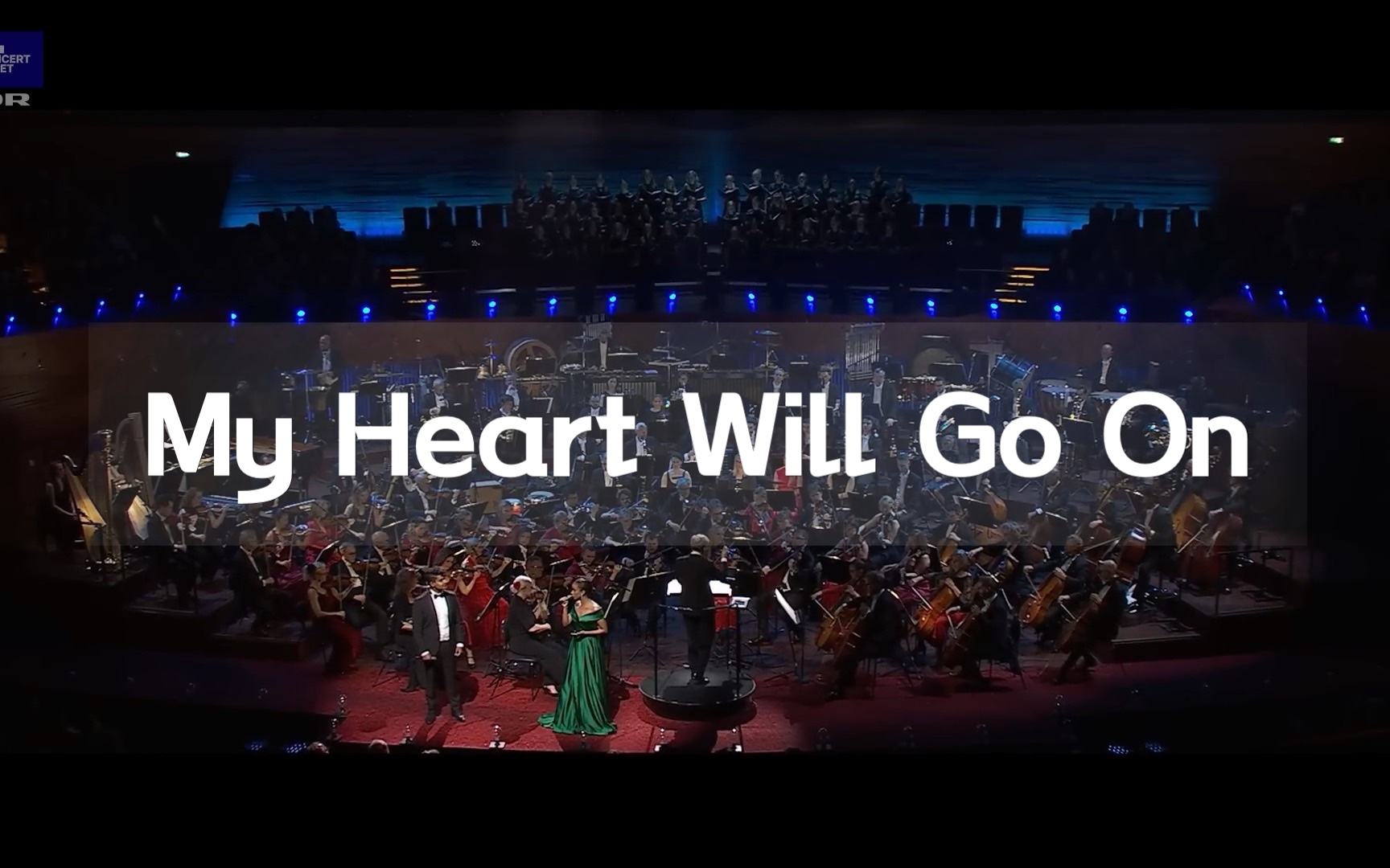 [图]泰坦尼克号 | My Heart Will Go On | 丹麦国家交响乐团，Andrea & Diluckshan (LIVE)