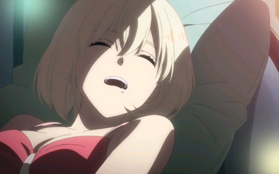 谁能拒绝一个睡觉流口水的美少女呢_哔哩哔哩_bilibili