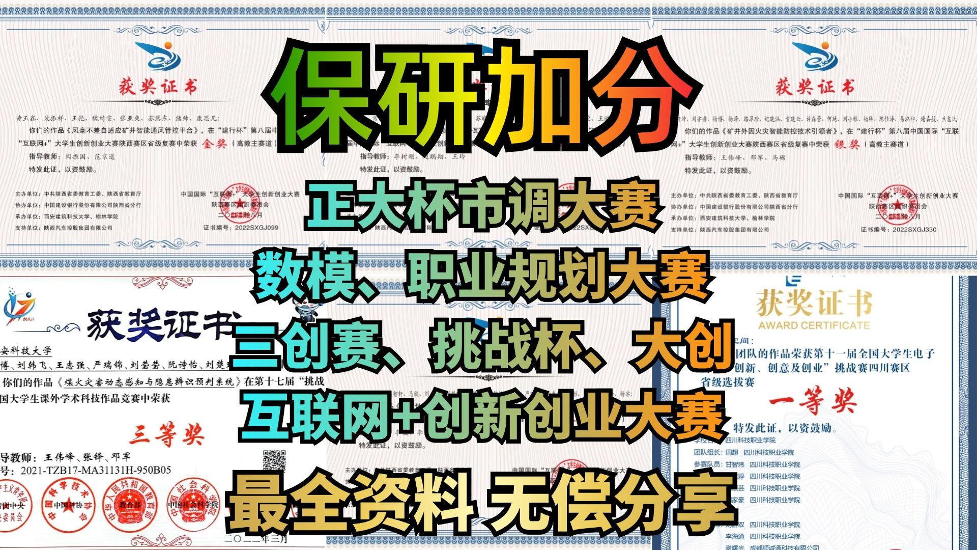 互联网+大赛、挑战杯、三创赛计划书如何写?��2025年双创比赛适用!干货分享| 大学生创新创业大赛|互联网+本科生创意组|青红旅赛道创意组创业组|经...