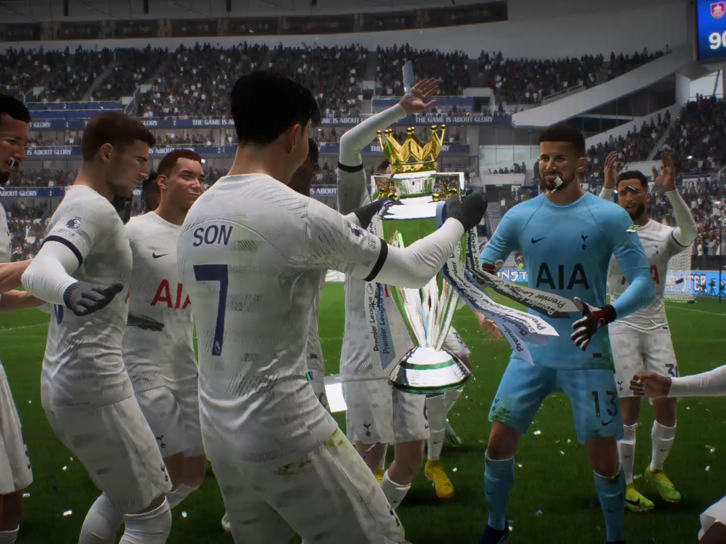 【fc24】世界级难度,英超联赛托特纳姆热刺夺冠