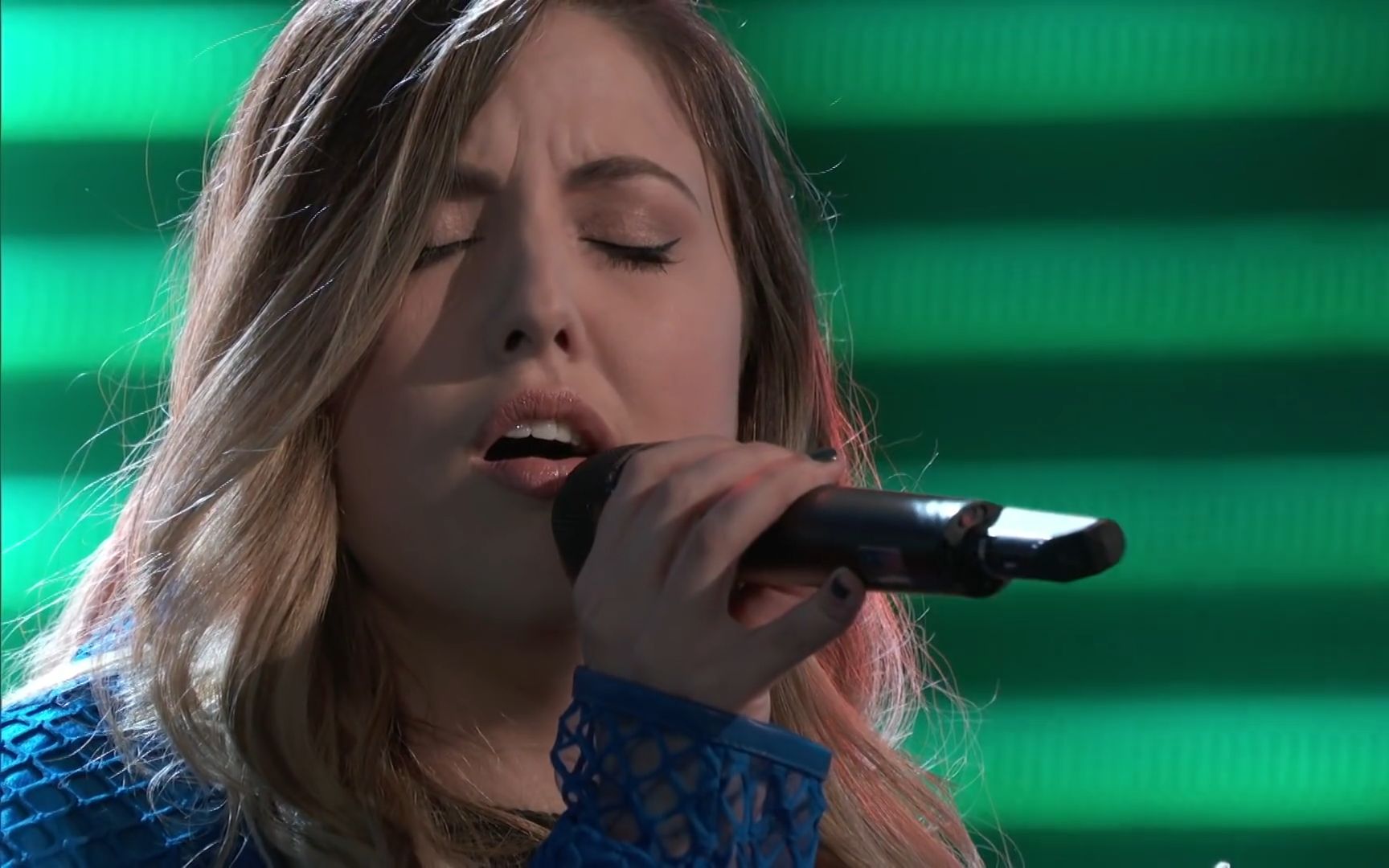 【终于奶对了一次】2019年第16季美国好声音的冠军maelyn jarmon视频