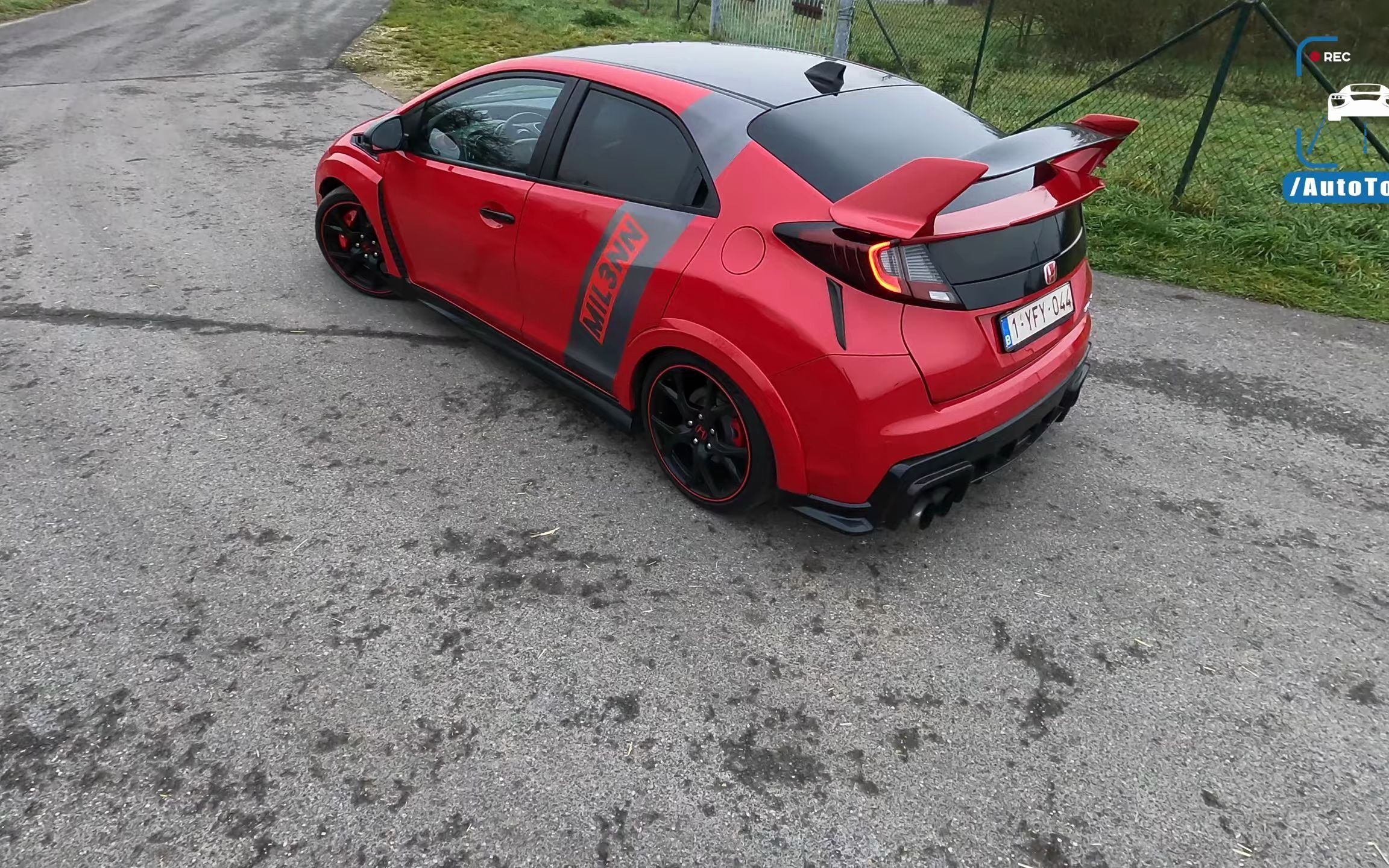 370hp honda civic type r fk2 review on autobahn [no speed limit]