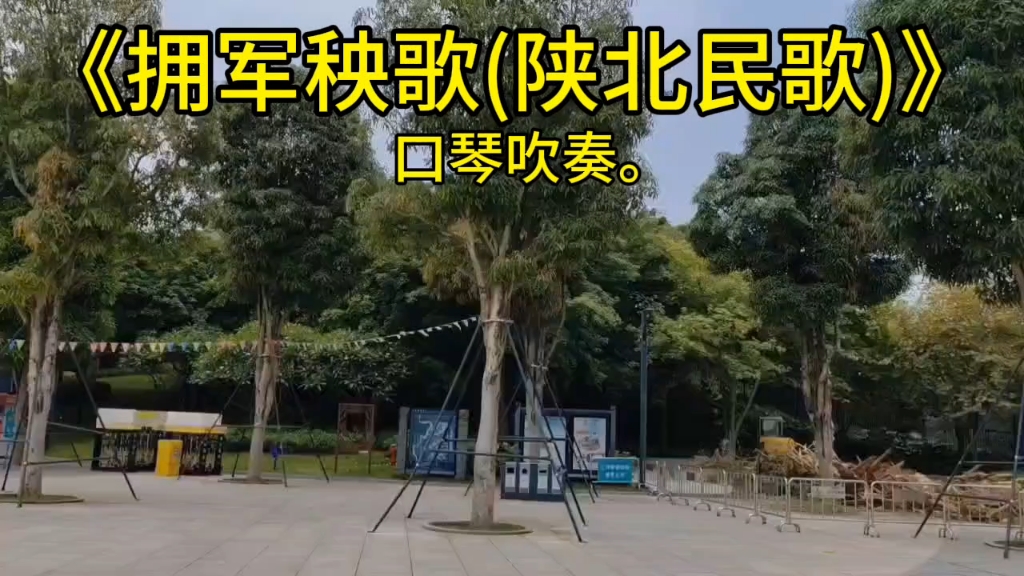 《拥军秧歌》陕北民歌,口琴吹奏.