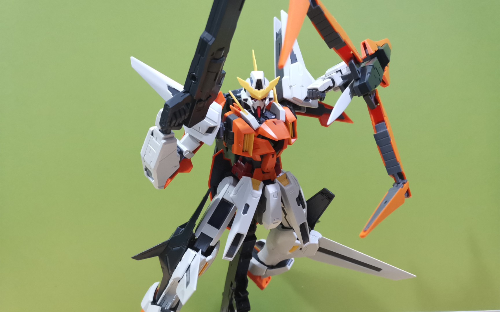 万代mg高达00主天使kyrios简单素组分享素组