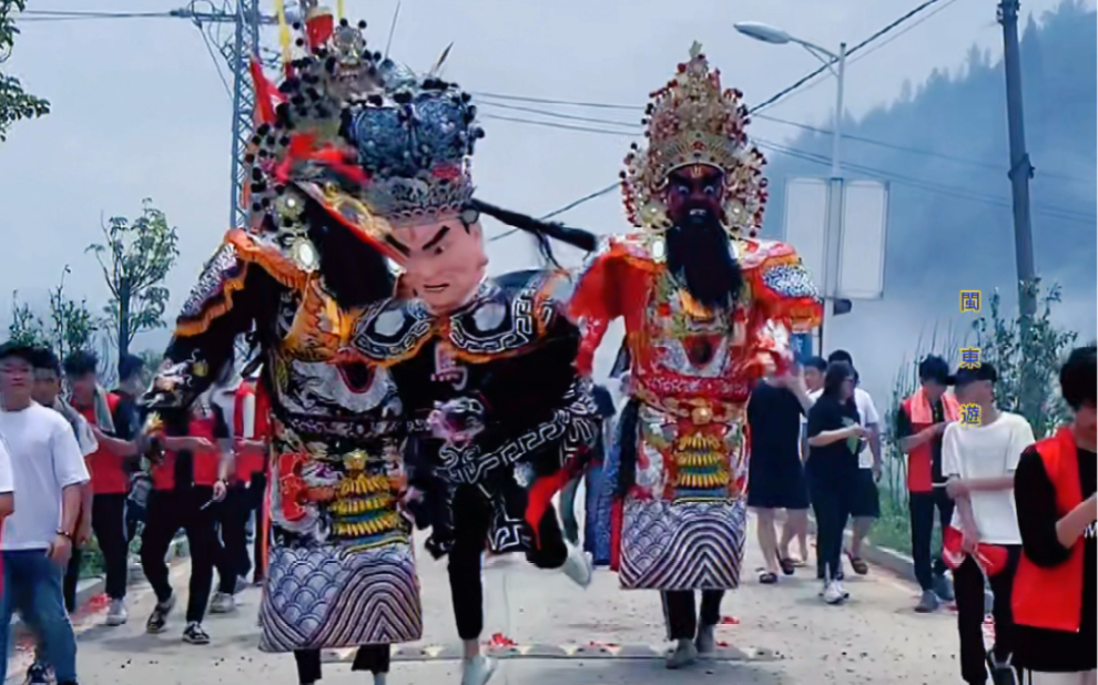 热门 福建传统文化 当地风俗 道家文化 #非遗 #福建游神 前董村林