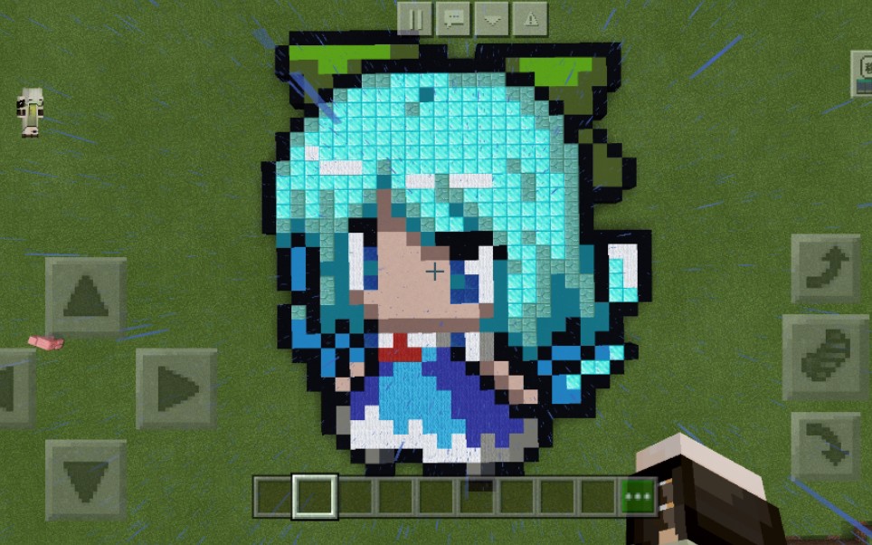 活动作品像素画1琪露诺