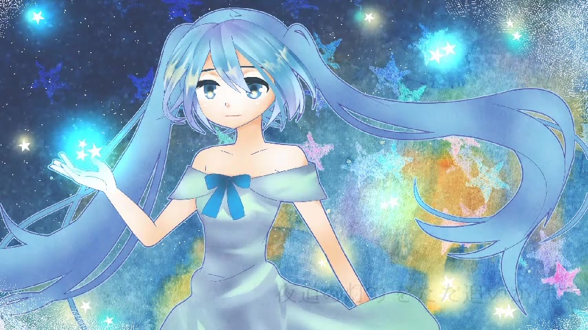 [图]【初音ミク】星星与愿望的华尔兹【piano_name】