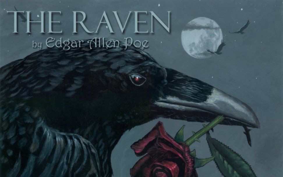 [图]The Raven by Edgar Allen Poe爱伦坡长诗《乌鸦》