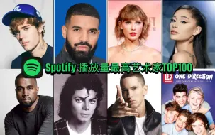 Video herunterladen: 最高破九百亿！盘点Spotify 有史以来播放量最高的艺术家TOP100！