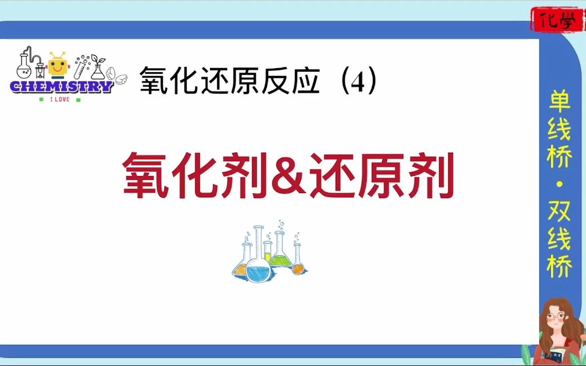 高中化学 【氧化还原反应4】氧化剂 还原剂 氧化产物 还原产物哔哩哔哩bilibili