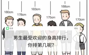 Download Video: 男生最受欢迎的身高排行，你排第几名？