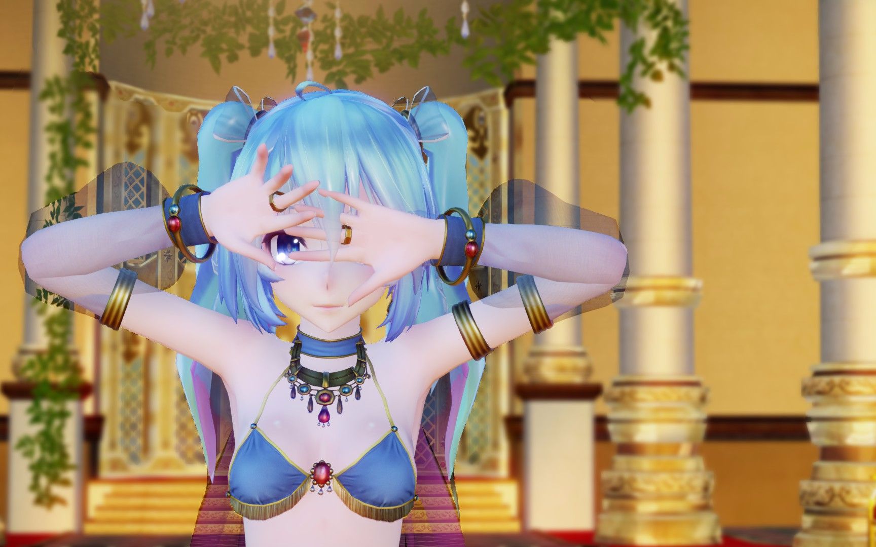 【mmd】tda miku&te amo