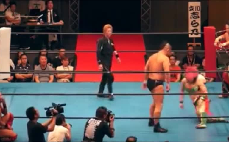 [图]【NJPW】这是杀人摔角？新日摔硬派超强打击合集NJPW