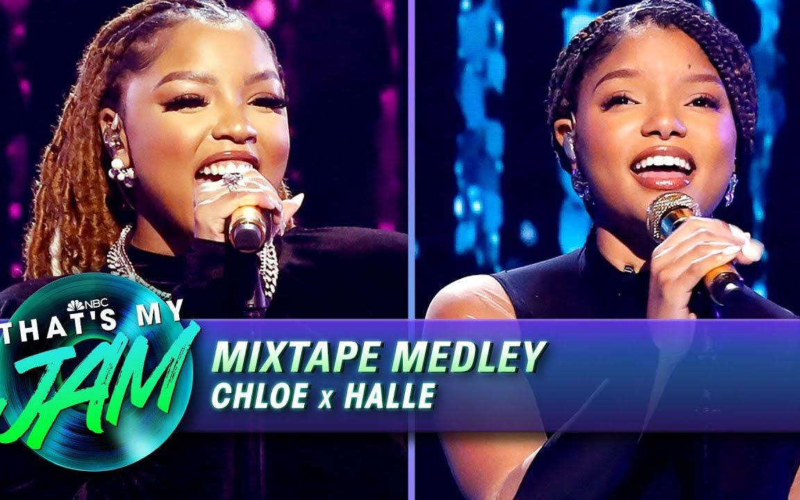 【肥伦秀】chloe x halle现场演唱流行分手歌曲!