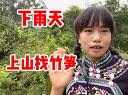 Télécharger la video: 下雨天摆摊不了，带着老婆上山找竹笋，来回二十多公里