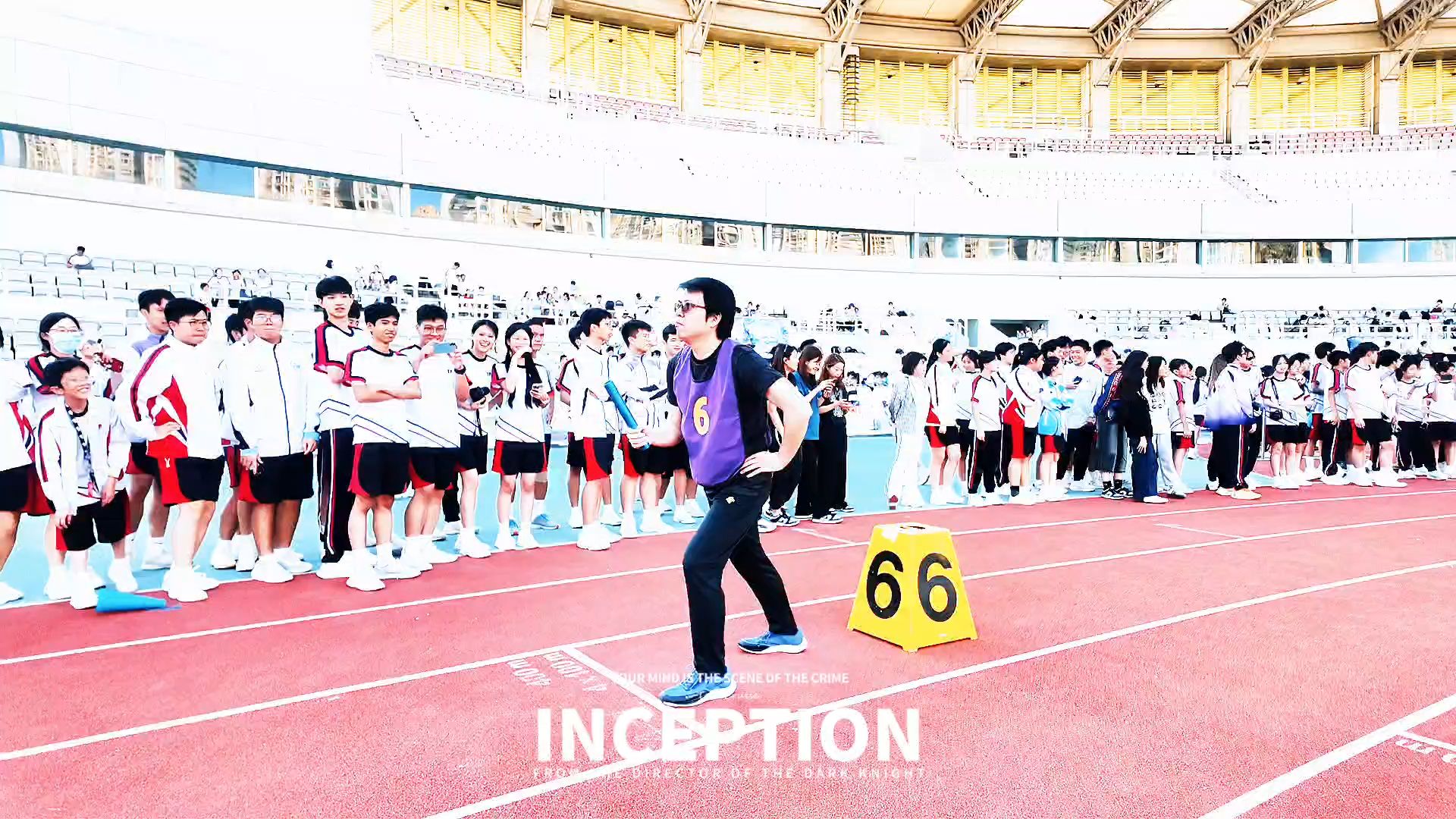 鏡平校運會2024 highlight 4 師生校友接力賽