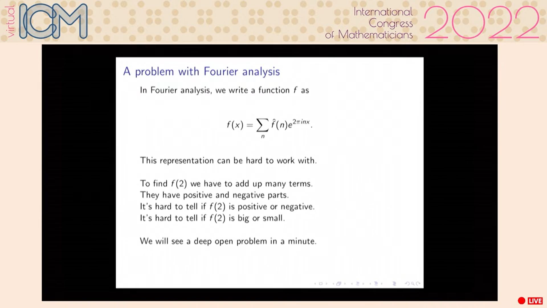 ICM2022 Larry Guth: Decoupling estimates in Fourier analysis哔哩哔哩bilibili