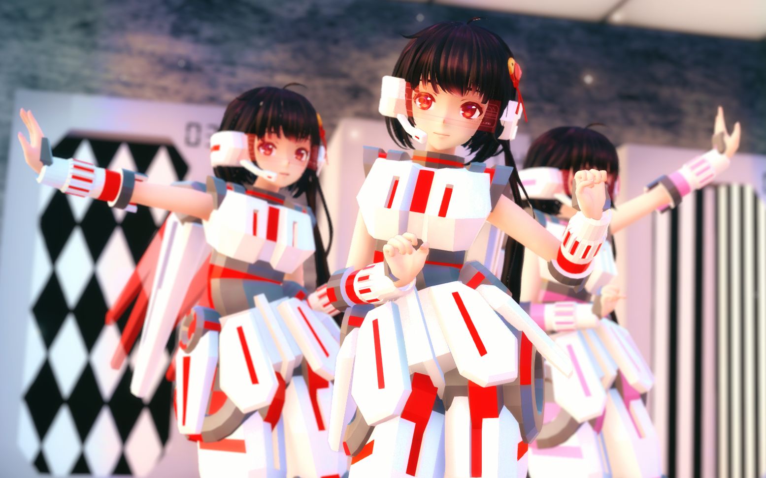 【泠鸢MMD】Sexy Love 冷鸟纪元，炫酷机甲，可爱与性感的完美结合~_哔哩哔哩_bilibili