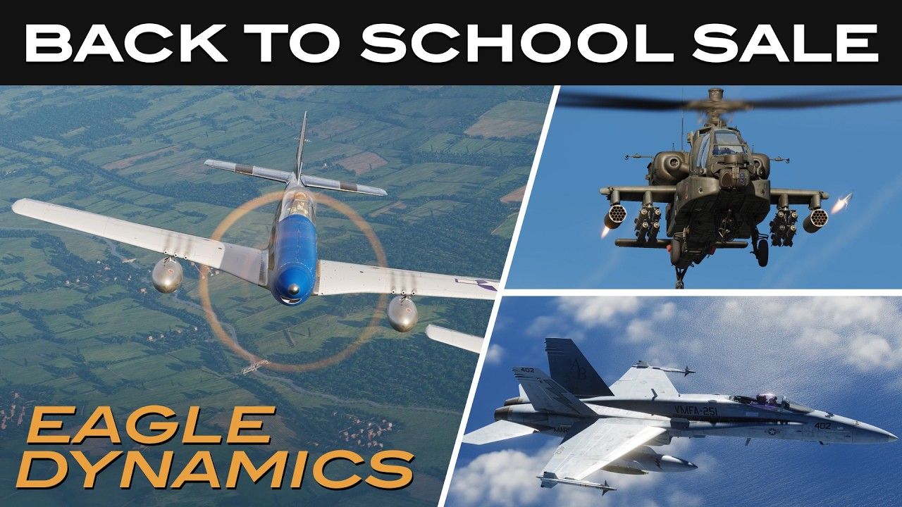 返校季促销 | Eagle Dynamics全系产品五折优惠